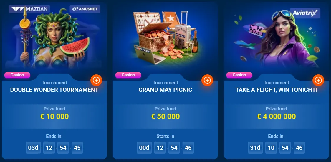 Mostbet Casino: gry kasynowe i wybór kategorii