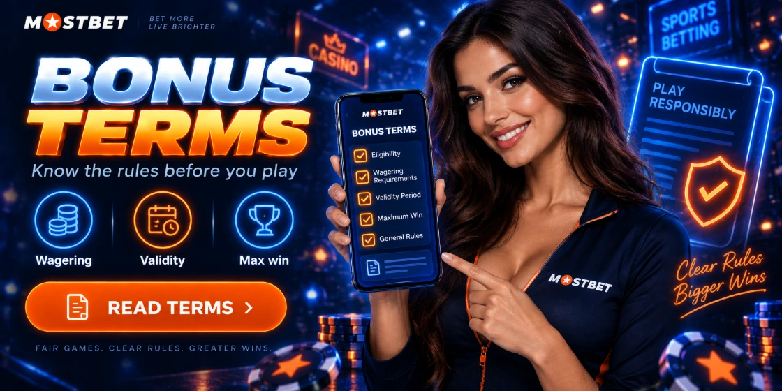Reguły promocji Mostbet Casino – stawki, terminy i wypłata